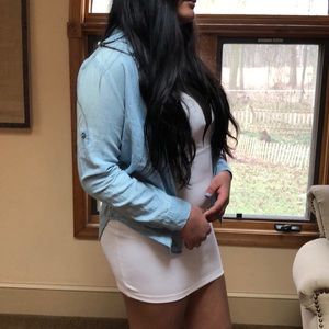 Light Jean Jacket Pullover